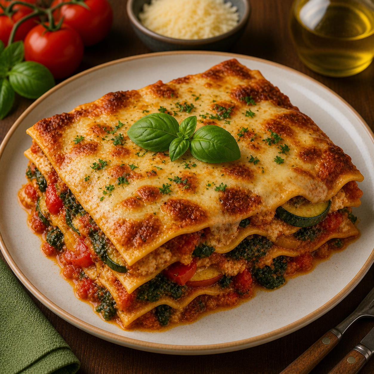 Vegetarische Lasagne